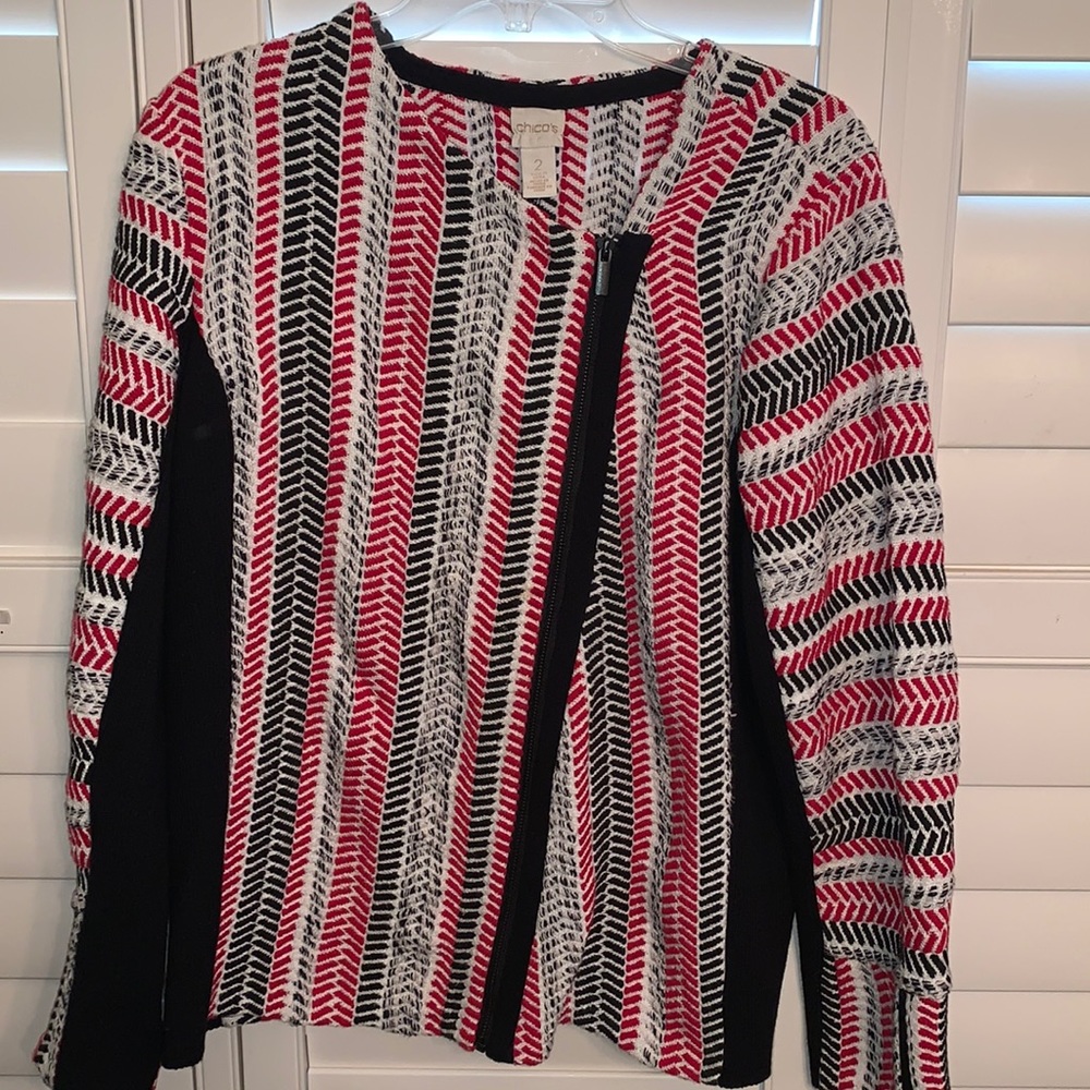 Chicos striped jacket